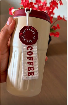 Smart Thermal Coffee Mug with Temperature Display – 450ml