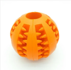 Slow Feeder Dog Ball Toy – Interactive Treat Dispensing Puzzle Ball”