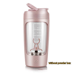 Electric Protein Shaker Bottle – USB Rechargeable Mixer