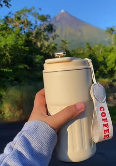 Smart Thermal Coffee Mug with Temperature Display – 450ml