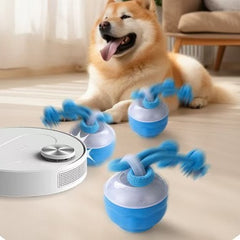 Smart Rolling Cat Toy Ball – USB Rechargeable Interactive Pet Toy
