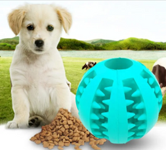 Slow Feeder Dog Ball Toy – Interactive Treat Dispensing Puzzle Ball”