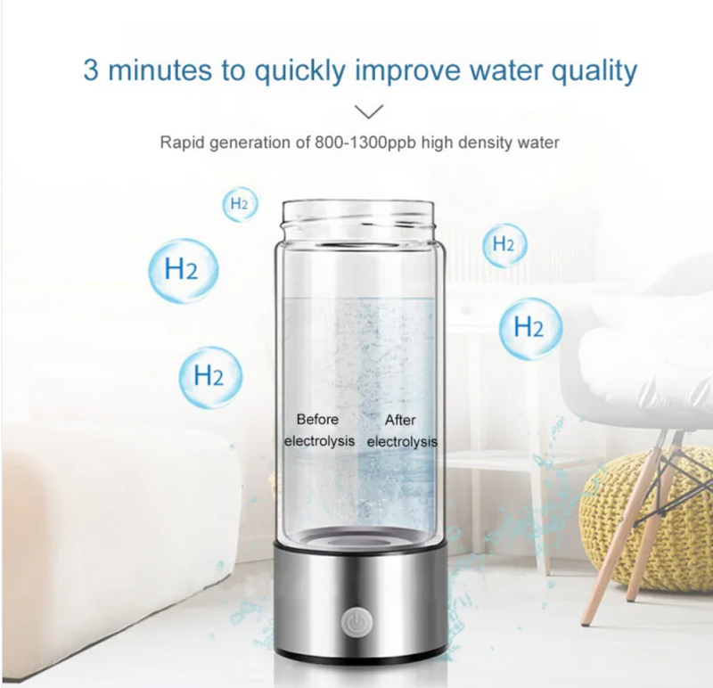 HydroBoost™ Hydrogen Water Bottle