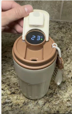 Smart Thermal Coffee Mug with Temperature Display – 450ml