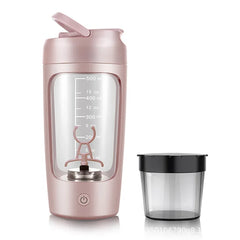 Electric Protein Shaker Bottle – USB Rechargeable Mixer