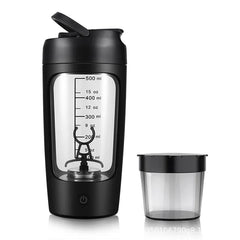 Electric Protein Shaker Bottle – USB Rechargeable Mixer